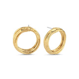 NIA GOLD HOOPS
