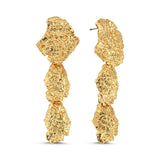 TRIPLE SPONGE EARRINGS