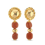 TWISTED DOUBLE BALLS BROWN