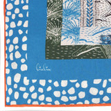 SCARF BODRUM BLUE