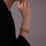 LISA 14K GOLD BRACELET WITH SAVORAYT