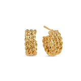 MINI THREE TWIST HOOPS