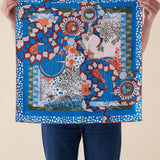 SCARF BODRUM BLUE
