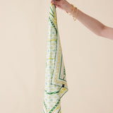 SCARF LISALINA DROPS GREEN