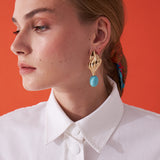 MERMAID TURQUOISE EARRINGS