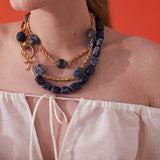 GOLDEN MIDI CIRCLE HOOPS