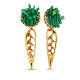 DAL MARE GREEN EARRINGS