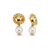 TWISTED BALLS WITH PEARLS