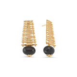 AFRICAN EARRINGS BLACK