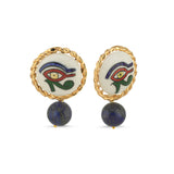 POSITANO AZURE DROP EARRINGS