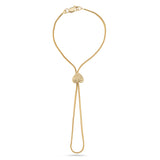 GOLD HEART HAND CHAIN