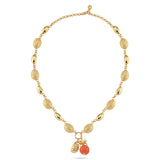 COCONUT GLOW ORANGE NECKLACE