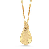 GOLDEN PEAR NECKLACE