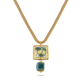 SORRENTO EMERALD DROP NECKLACE