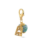 CHARM-BIRD CAGE BLUE