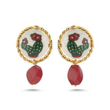 RAVELLO CHERRY DROP EARRINGS