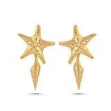 SEA STAR & SHELL EARRING