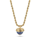 LONG LAPIS NECKLACE