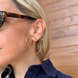 OPEN HEART EARRINGS