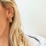 MINI THREE TWIST HOOPS