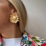 SUNFLOWER LISA EARRINGS