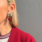 RAVELLO CHERRY DROP EARRINGS