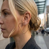 OPEN HEART EARRINGS