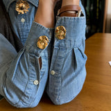 SUNFLOWER CUFFLINK