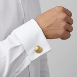 OCEAN SHELL CUFFLINKS