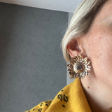 SUNFLOWER LISA EARRINGS