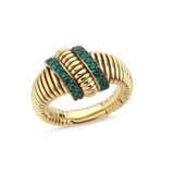 CROSS 14K GOLD RINGS WITH SAVORAYT