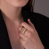 DIAMOND MAJESTY 14K GOLD RING
