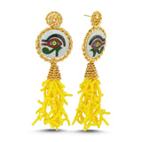 POSITANO EARRINGS YELLOW