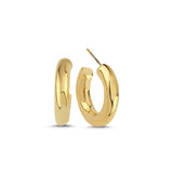 GOLDEN MINI CIRCLE HOOPS