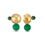 BOMBI EARRINGS GREEN