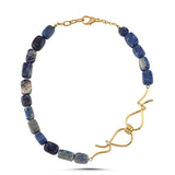 CRISPY NECKLACE LAPIS