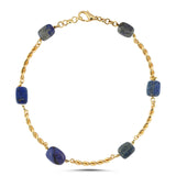 TWISTED ELEGANCE CHOKER LAPIS