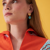 AQUA MINI DROP EARRINGS TURQUOISE II