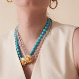 AQUA NECKLACE QUARTS