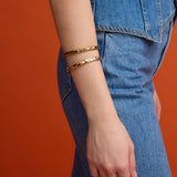 STAMPED GOLDEN BRACELET