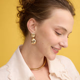 STAMPED GOLDEN CHOKER
