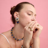 POSITANO AZURE DROP EARRINGS