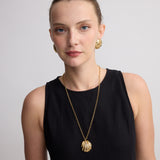 CRYSTAL SHELL NECKLACE