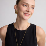 CRYSTAL SHELL NECKLACE