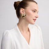 EMBRACED LOVERS EARRING