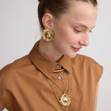 SUNFLOWER LISA EARRINGS