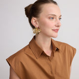 3D FLOWER EARRINGS