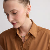 PETITE TWIST BAROQUE PEARL NECKLACE