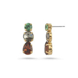 TRINITY GEM EARRINGS